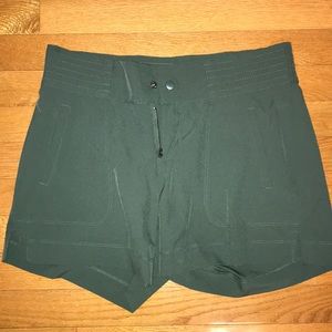 Olive green shorts